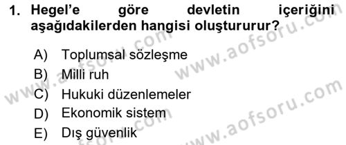 Kamu Maliyesi Dersi 2024 - 2025 Yılı Yaz Okulu Sınav Soruları 1. Soru
