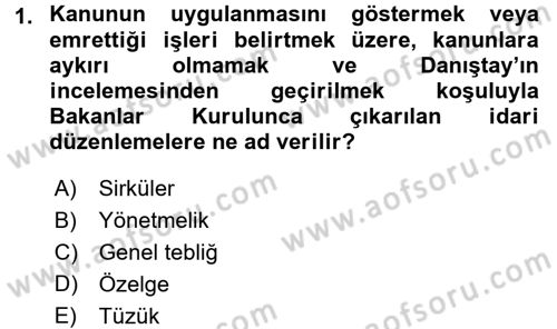 Genel Vergi Hukuku Dersi 2017 - 2018 Yılı (Final) Dönem Sonu Sınav Soruları 1. Soru
