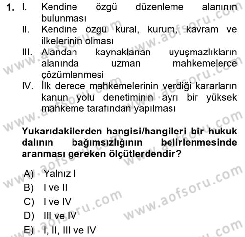 Genel Vergi Hukuku Dersi 2022 - 2023 Yılı Yaz Okulu Sınav Soruları 1. Soru