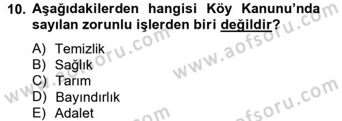 Devlet Bütçesi Dersi 2014 - 2015 Yılı (Final) Dönem Sonu Sınav Soruları 10. Soru