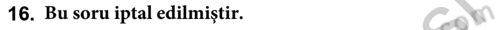 Devlet Bütçesi Dersi 2018 - 2019 Yılı Yaz Okulu Sınav Soruları 16. Soru