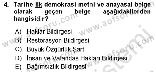 Devlet Bütçesi Dersi 2019 - 2020 Yılı (Final) Dönem Sonu Sınav Soruları 4. Soru
