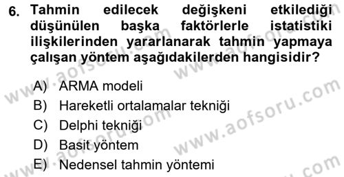 Devlet Bütçesi Dersi 2019 - 2020 Yılı (Final) Dönem Sonu Sınav Soruları 6. Soru