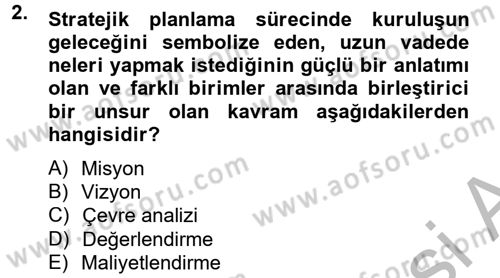 Kamu Mali Yönetimi Dersi 2012 - 2013 Yılı (Final) Dönem Sonu Sınav Soruları 2. Soru