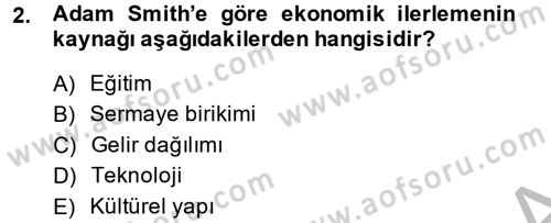 Uluslararası Kamu Maliyesi Dersi 2013 - 2014 Yılı (Final) Dönem Sonu Sınav Soruları 2. Soru