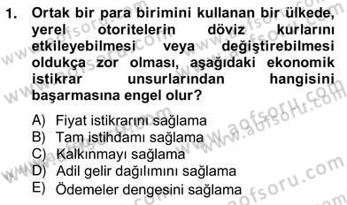 Mahalli İdareler Maliyesi Dersi 2012 - 2013 Yılı (Vize) Ara Sınav Soruları 1. Soru