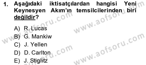 Maliye Politikası Dersi 2014 - 2015 Yılı (Final) Dönem Sonu Sınav Soruları 1. Soru