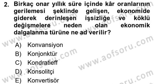 Maliye Politikası Dersi 2015 - 2016 Yılı (Final) Dönem Sonu Sınav Soruları 2. Soru