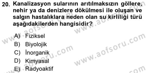 Maliye Politikası Dersi 2015 - 2016 Yılı (Final) Dönem Sonu Sınav Soruları 20. Soru