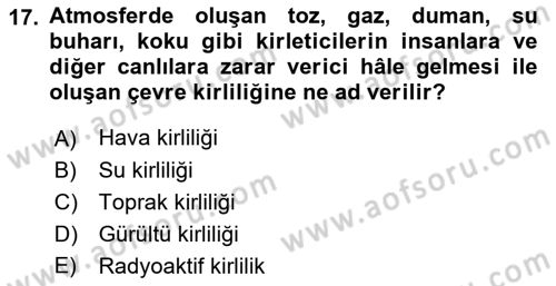 Maliye Politikası Dersi 2018 - 2019 Yılı (Final) Dönem Sonu Sınavı 17. Soru