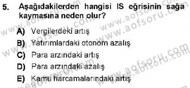 Maliye Politikası 1 Dersi 2012 - 2013 Yılı (Final) Dönem Sonu Sınav Soruları 5. Soru