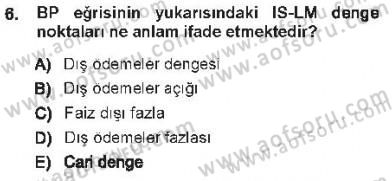 Maliye Politikası 1 Dersi 2012 - 2013 Yılı Tek Ders Sınav Soruları 6. Soru