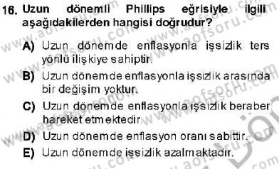 Maliye Politikası 1 Dersi 2013 - 2014 Yılı (Final) Dönem Sonu Sınav Soruları 16. Soru