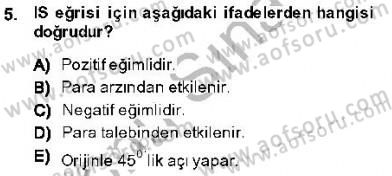 Maliye Politikası 1 Dersi 2013 - 2014 Yılı (Final) Dönem Sonu Sınav Soruları 5. Soru