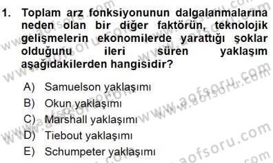 Maliye Politikası 1 Dersi 2015 - 2016 Yılı (Vize) Ara Sınav Soruları 1. Soru