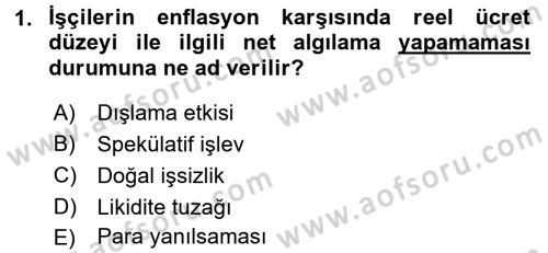 Maliye Politikası 1 Dersi 2017 - 2018 Yılı 3 Ders Sınav Soruları 1. Soru