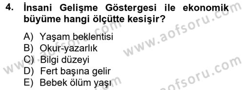 Maliye Politikası 2 Dersi 2012 - 2013 Yılı (Vize) Ara Sınav Soruları 4. Soru