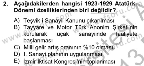 Maliye Politikası 2 Dersi 2012 - 2013 Yılı (Final) Dönem Sonu Sınav Soruları 2. Soru