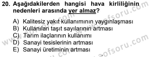 Maliye Politikası 2 Dersi 2012 - 2013 Yılı (Final) Dönem Sonu Sınav Soruları 20. Soru
