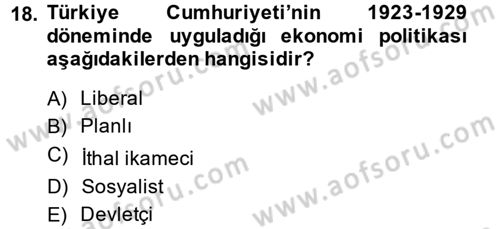 Maliye Politikası 2 Dersi 2013 - 2014 Yılı (Vize) Ara Sınav Soruları 18. Soru