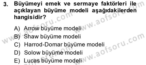 Maliye Politikası 2 Dersi 2013 - 2014 Yılı (Final) Dönem Sonu Sınav Soruları 3. Soru