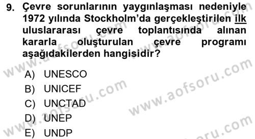 Maliye Politikası 2 Dersi 2015 - 2016 Yılı (Final) Dönem Sonu Sınav Soruları 9. Soru