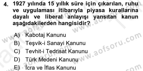 Maliye Politikası 2 Dersi 2015 - 2016 Yılı Tek Ders Sınav Soruları 4. Soru