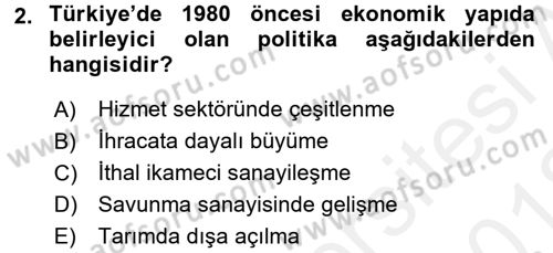 Maliye Politikası 2 Dersi 2017 - 2018 Yılı (Vize) Ara Sınav Soruları 2. Soru
