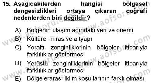 Maliye Politikası 2 Dersi 2017 - 2018 Yılı (Final) Dönem Sonu Sınav Soruları 15. Soru