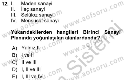 Maliye Politikası 2 Dersi 2018 - 2019 Yılı Yaz Okulu Sınav Soruları 12. Soru