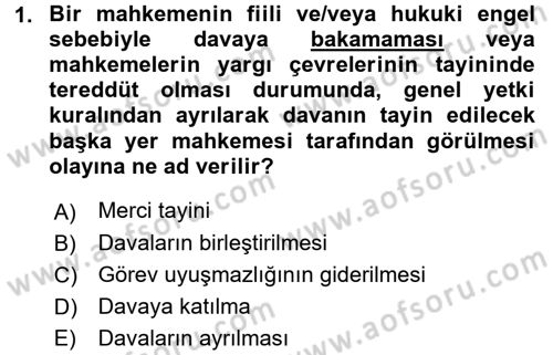 Vergi Yargılaması Hukuku Dersi 2017 - 2018 Yılı 3 Ders Sınav Soruları 1. Soru