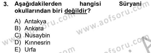 Mantığın Gelişimi Dersi 2014 - 2015 Yılı (Final) Dönem Sonu Sınav Soruları 3. Soru