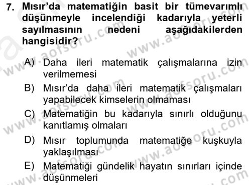 Mantığın Gelişimi Dersi 2015 - 2016 Yılı (Vize) Ara Sınav Soruları 7. Soru