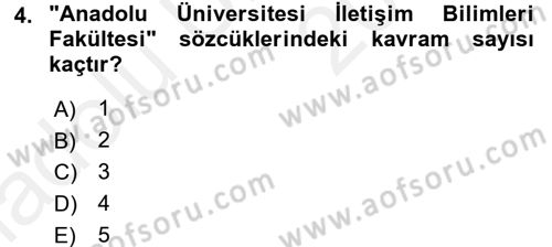 Klasik Mantık Dersi 2017 - 2018 Yılı 3 Ders Sınav Soruları 4. Soru