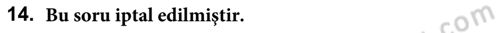 Klasik Mantık Dersi 2018 - 2019 Yılı (Final) Dönem Sonu Sınav Soruları 14. Soru