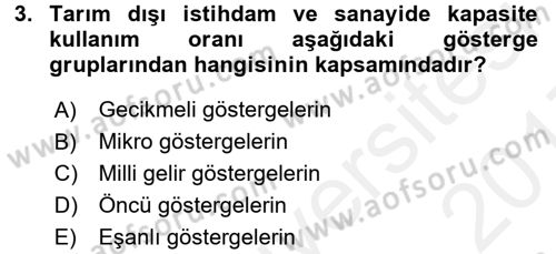Menkul Kıymet Yatırımları Dersi 2016 - 2017 Yılı (Final) Dönem Sonu Sınav Soruları 3. Soru