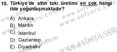 Borsaların Yapısı ve İşleyişi Dersi 2014 - 2015 Yılı (Final) Dönem Sonu Sınav Soruları 10. Soru