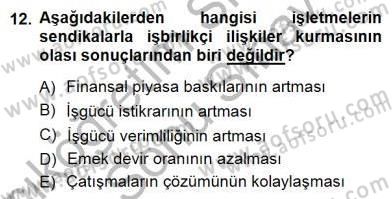 Yatırımcı İlişkileri Yönetimi Dersi 2012 - 2013 Yılı (Final) Dönem Sonu Sınav Soruları 12. Soru