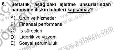 Yatırımcı İlişkileri Yönetimi Dersi 2012 - 2013 Yılı (Final) Dönem Sonu Sınav Soruları 6. Soru