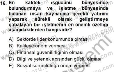 Yatırımcı İlişkileri Yönetimi Dersi 2014 - 2015 Yılı (Vize) Ara Sınav Soruları 16. Soru
