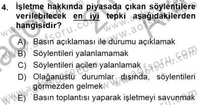 Yatırımcı İlişkileri Yönetimi Dersi 2015 - 2016 Yılı (Vize) Ara Sınav Soruları 4. Soru