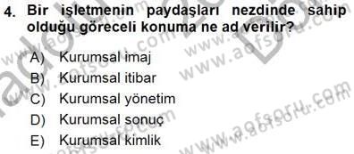 Yatırımcı İlişkileri Yönetimi Dersi 2015 - 2016 Yılı (Final) Dönem Sonu Sınav Soruları 4. Soru