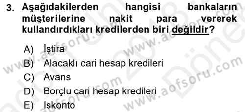 Genel Muhasebe Dersi 2018 - 2019 Yılı (Final) Dönem Sonu Sınav Soruları 3. Soru