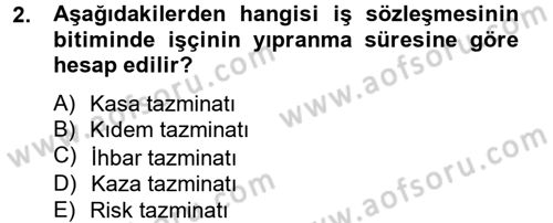Ön Muhasebe Yazılımları Ve Kullanımı Dersi 2012 - 2013 Yılı (Final) Dönem Sonu Sınav Soruları 2. Soru
