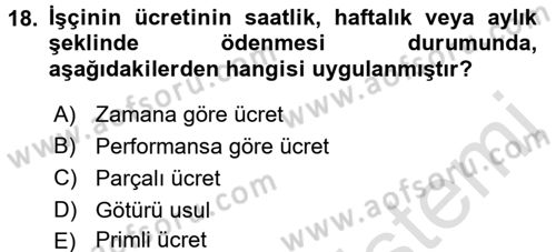 Ön Muhasebe Yazılımları Ve Kullanımı Dersi 2016 - 2017 Yılı (Final) Dönem Sonu Sınav Soruları 18. Soru