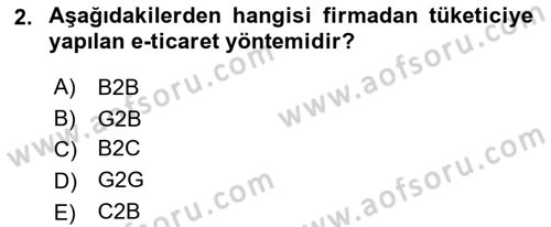 Dış Ticaret İşlemlerinin Muhasebeleştirilmesi Dersi 2024 - 2025 Yılı (Final) Dönem Sonu Sınav Soruları 2. Soru