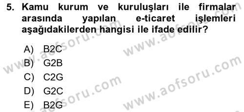 Dış Ticaret İşlemlerinin Muhasebeleştirilmesi Dersi 2024 - 2025 Yılı Yaz Okulu Sınav Soruları 5. Soru