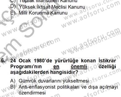 İnşaat ve Gayrimenkul Muhasebesi Dersi 2012 - 2013 Yılı (Final) Dönem Sonu Sınav Soruları 14. Soru