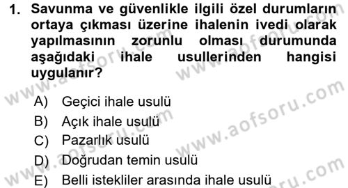 İnşaat ve Gayrimenkul Muhasebesi Dersi 2016 - 2017 Yılı (Vize) Ara Sınav Soruları 1. Soru