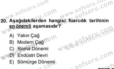 Konaklama İşletmelerinde Muhasebe Uygulamaları Dersi 2013 - 2014 Yılı (Vize) Ara Sınav Soruları 16. Soru